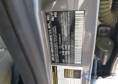 2018 Mercedes-Benz C 300 4Matic from USA, damaged, VIN 55SWF4KB3JU241101